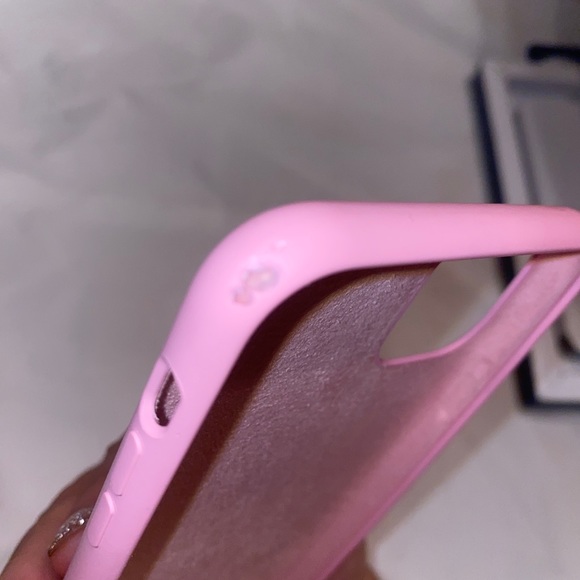 Insignia- Hard Shell Case for Apple® iPhone® 11 Pro Max - Pink - Picture 6 of 12